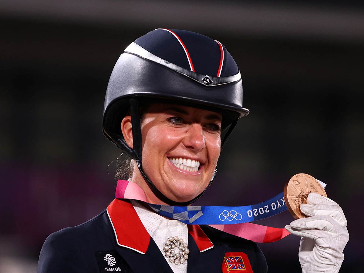 Charlotte Dujardin, deportista olímpica británica (Reuters)