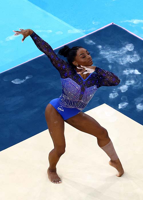 Simone Biles, gimnasta de EU