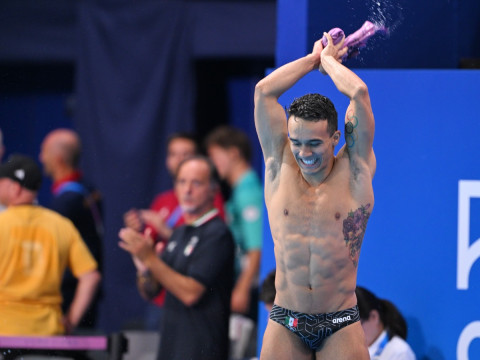 Juan Celaya sumó un 4º lugar en Tokio 2020/21 y en París 2024 subió al podio con la medalla de plata. (Mexsport).